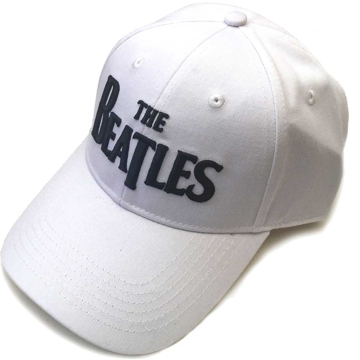 Picture of Beatles Cap: The Beatles Drop T Logo  (White)