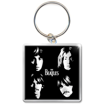 Picture of Beatles Keychain:  Illustrated Faces