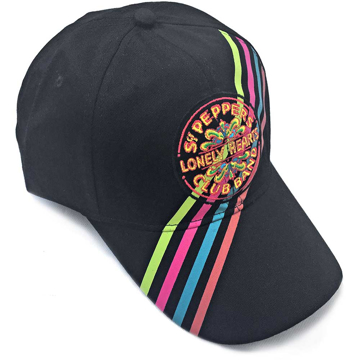 Picture of Beatles Cap: The Beatles Sgt. Pepper's Stripes and Drum Seal