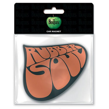 Picture of Beatles Rubber Car Magnet:  Rubber Soul