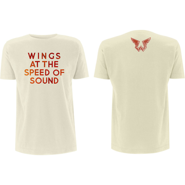 Picture of Beatles Adult T-Shirt: Paul McCartney - Wings at the Speed of Sound