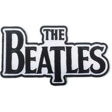 Picture of Beatles Patches: Drop T Logo "Black on White"