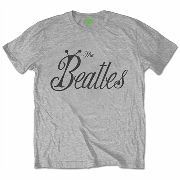 Picture of Beatles Adult T-Shirt: Beatles Bug Logo Grey