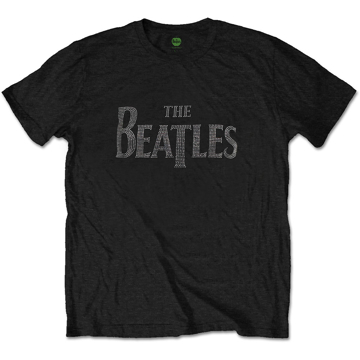 Picture of Beatles Adult T-Shirt: Unisex Drop T Logo (Diamante)