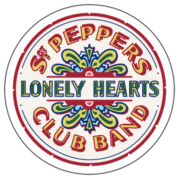 Picture of Beatles Sticker:  Sgt. Pepper Sticker