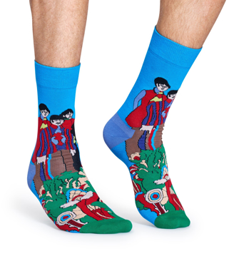 Picture of Beatles Socks: Happy Socks Men's Sgt. Pepper's Pepperland