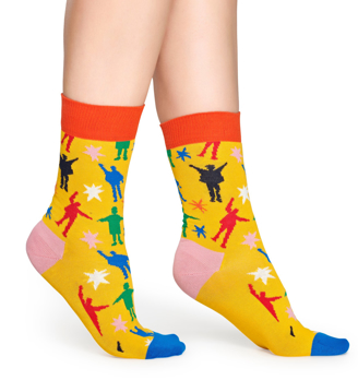 Picture of Beatles Socks: Happy Socks Women's "Help!" Socks