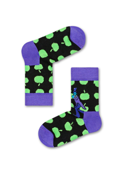 Picture of Beatles Socks: Happy Socks Kid's Apple Socks