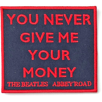 Picture of Beatles Patches: Your Never Give Me Your Money - Abbey Road