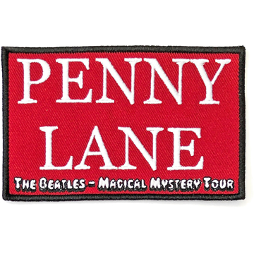 Picture of Beatles Patches: Penny Lane Red - MMT
