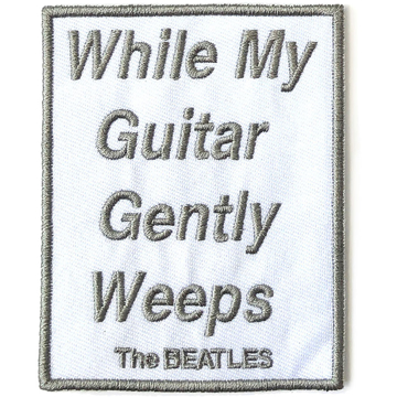 Picture of Beatles Patches: While My Guitar Gently Weeps  - White Album
