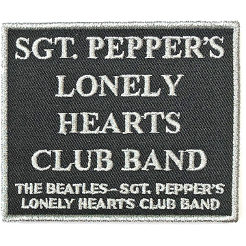 Picture of Beatles Patches: Sgt. Pepper Black - Sgt Pepper