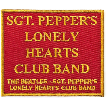 Picture of Beatles Patches: Sgt. Pepper Red - Sgt Pepper