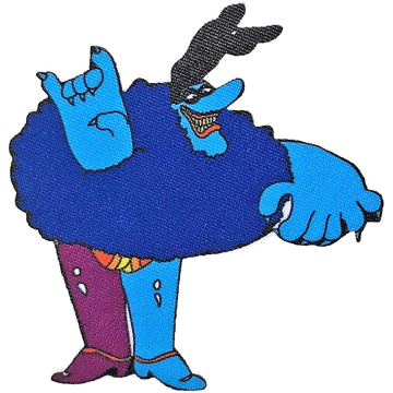 Picture of Beatles Patches: Yellow Submarine Chief Blue Meanie 2