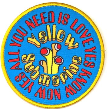 Picture of Beatles Patches: Yellow Submarine AYNIL Circle