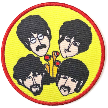 Picture of Beatles Patches: Yellow Submarine Perryscopes & Heads