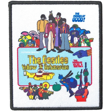 Picture of Beatles Patches: Yellow Submarine Movie Poster