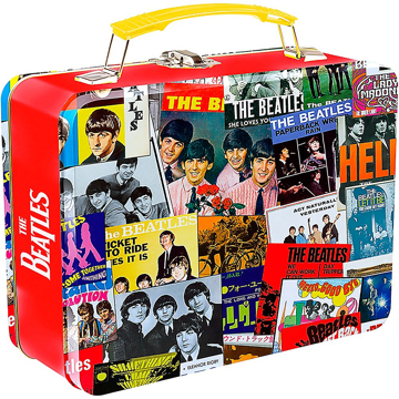 Picture of Beatles Lunch Box: Beatles Singles Covers Design