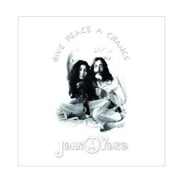 Picture of Beatles Greeting Card:  John Lennon "Give Peace A Chance"
