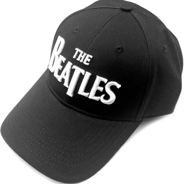 Picture of Beatles Cap: The Beatles Drop T Logo (Black)