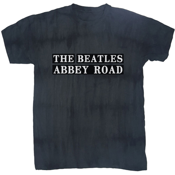 Picture of Beatles Adult T-Shirt: Beatles Abbey Road Dip Dye