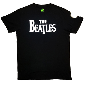Picture of Beatles Adult T-Shirt: DropT Logo & Apple