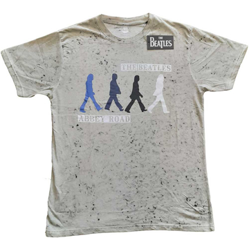 Picture of Beatles Adult T-Shirt: Abbey Road Dip Dye Grey