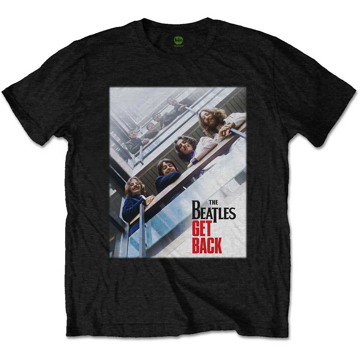Picture of Beatles Adult T-Shirt: Get Back Poster Tee