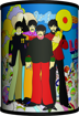 Picture of Beatles Lamp Shades: Beatles Yellow Submarine Love