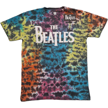 Picture of Beatles Adult T-Shirt: Beatles Drop T Dip Dye Wash Tee